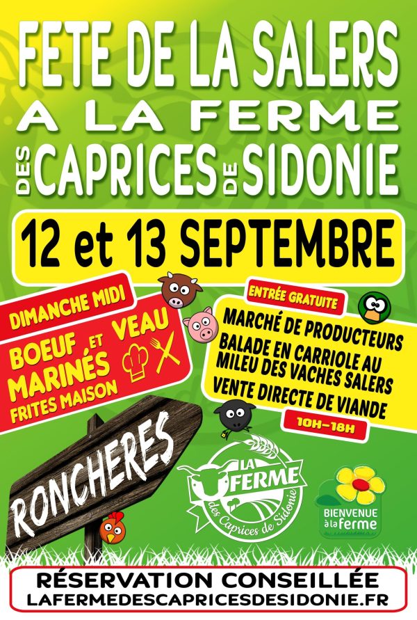 AFFICHE FETE DE LA SALERS